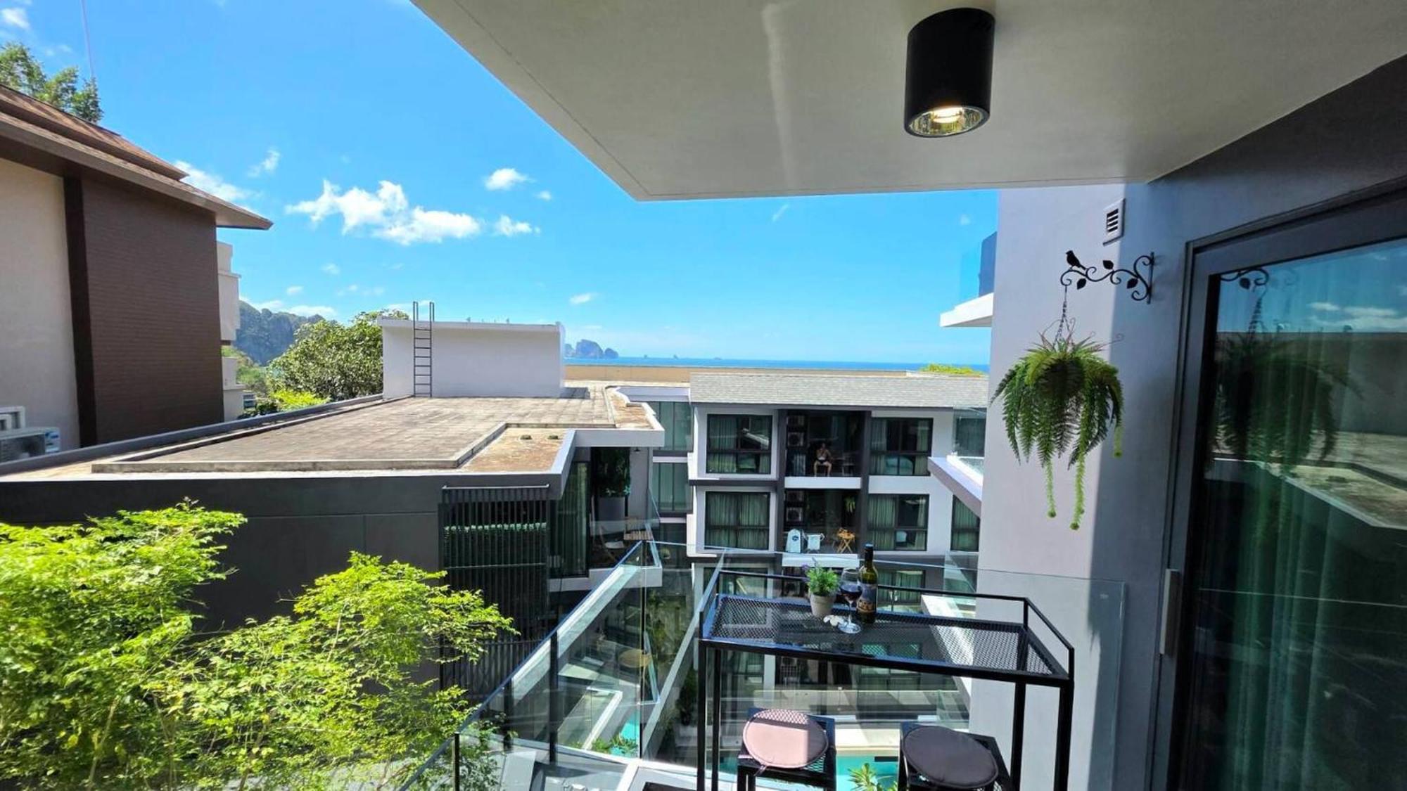 Room In Apartment - A301- Forest View Corner Unit 1Br-1Bath Ao Nang Exterior photo