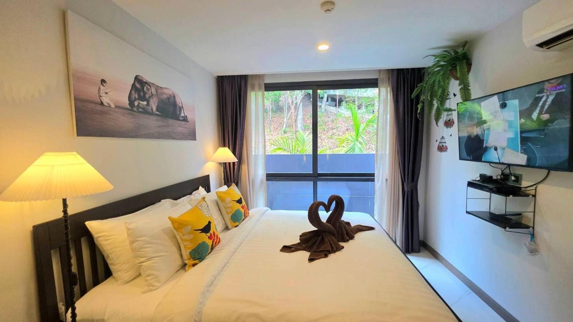 Room In Apartment - A301- Forest View Corner Unit 1Br-1Bath Ao Nang Exterior photo