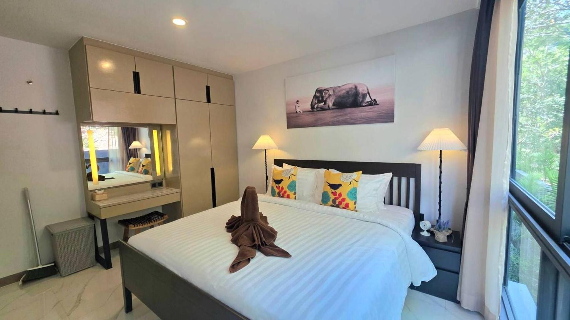 Room In Apartment - A301- Forest View Corner Unit 1Br-1Bath Ao Nang Exterior photo